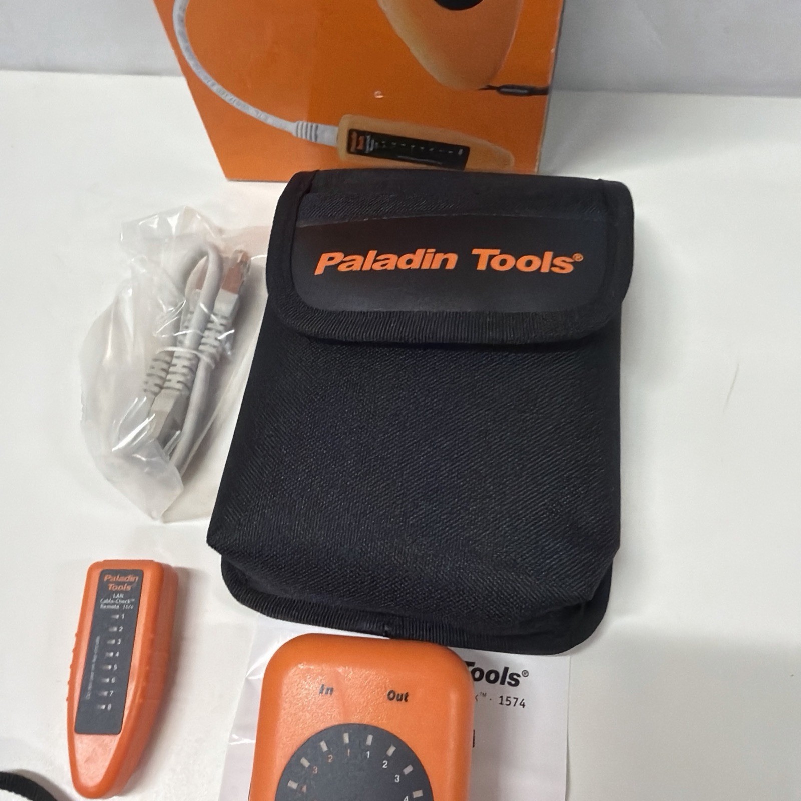 Paladin Tools 1574 LAN Cable-Check RJ45 Ethernet Network Cable Tester