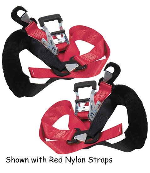 NEW “POWERTYE” 2” Wide Tie Down Straps For Harley Davidson Or Others