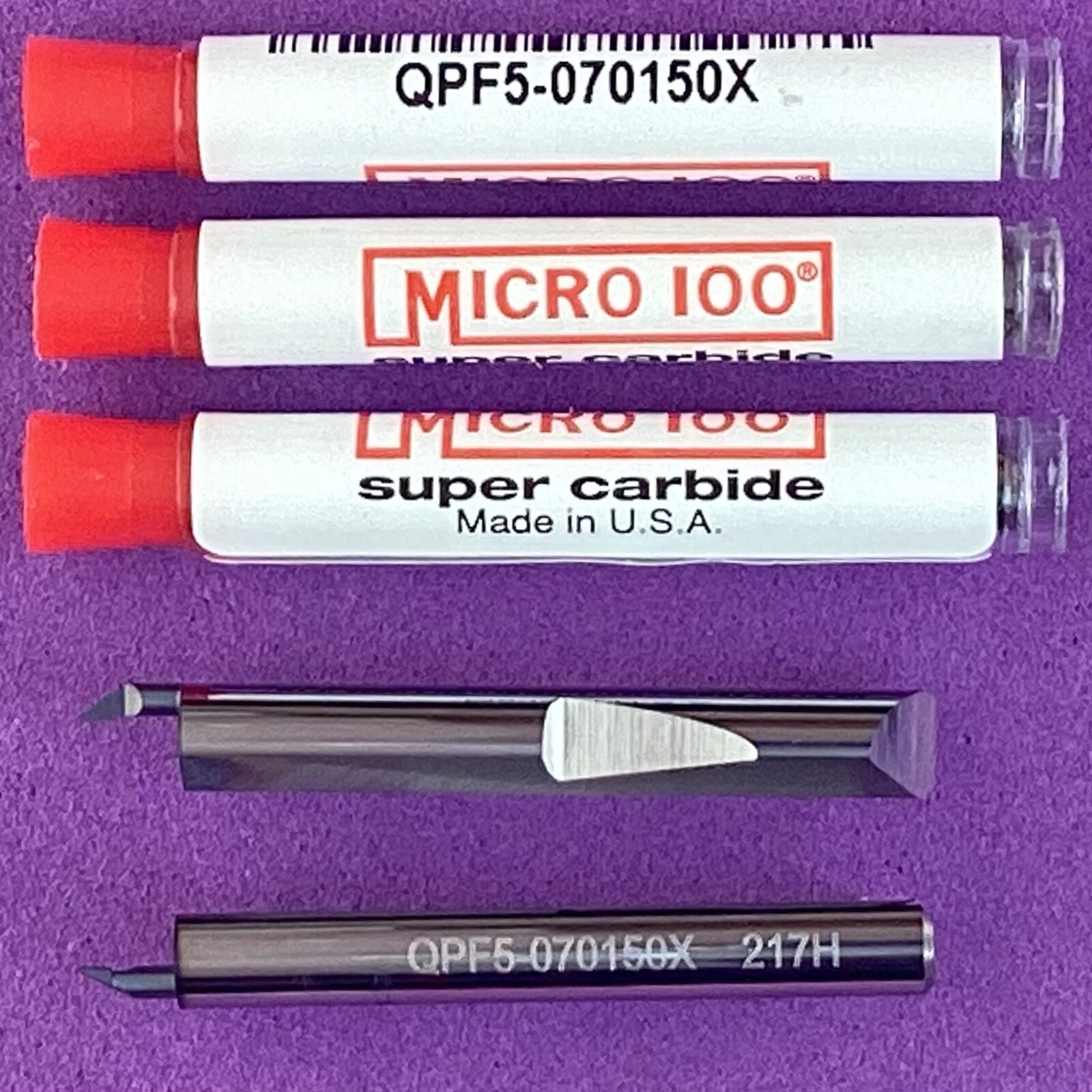 MICRO 100  QPF5-070150X Carbide Quick Change Axial Profiling Tool🎯Machinist