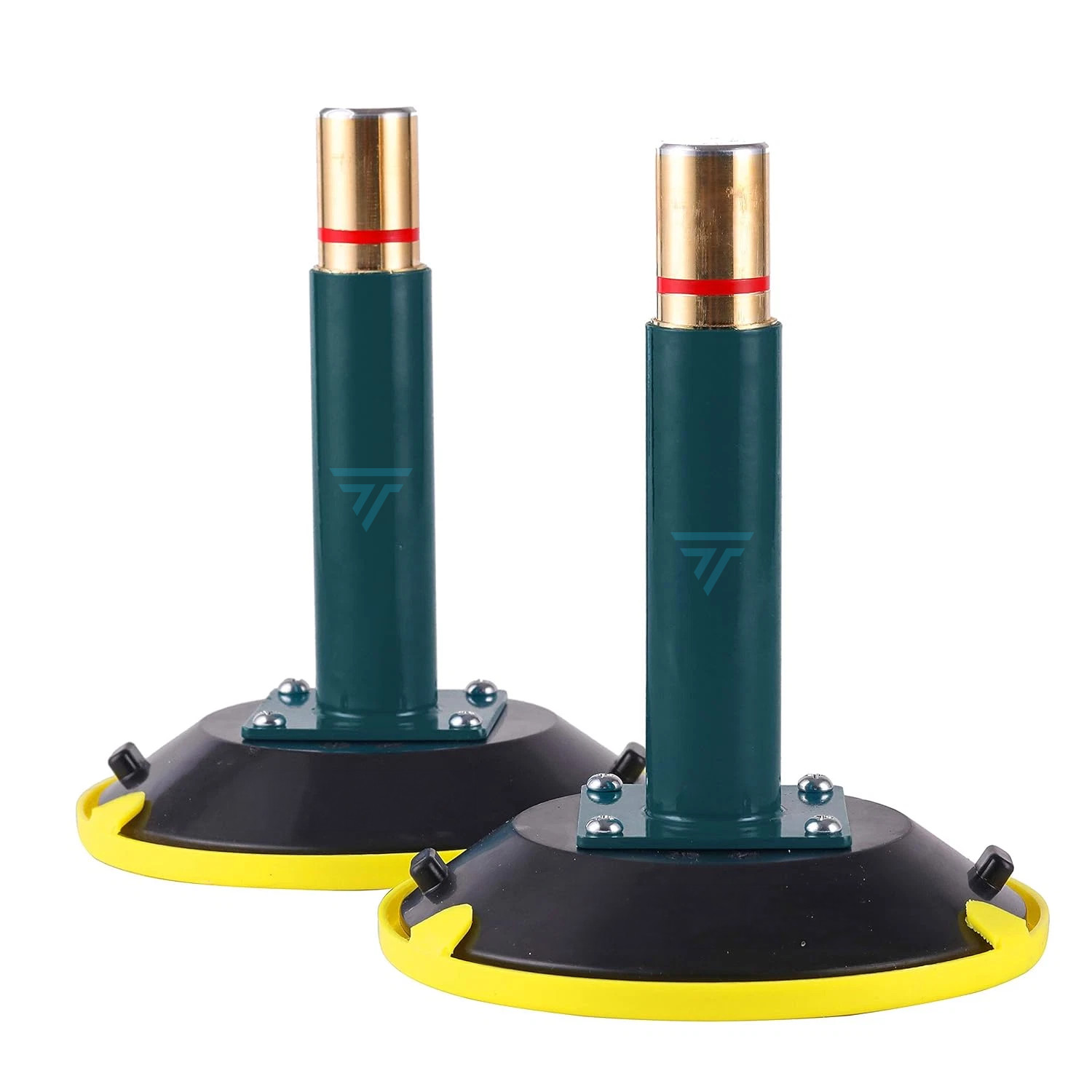 6" Vertical Vacuum Suction Cup with Metal Handle, Heavy Duty (2 Pack)