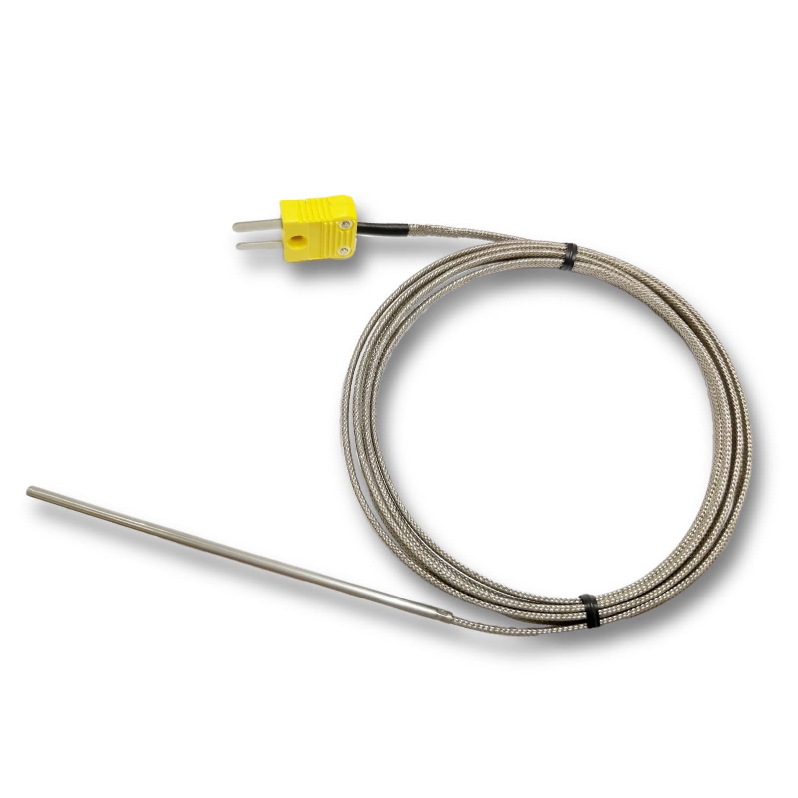 TCEK02H3100 K Type Thermocouple Metal Probe Sensor Furnace 77F to 1112F