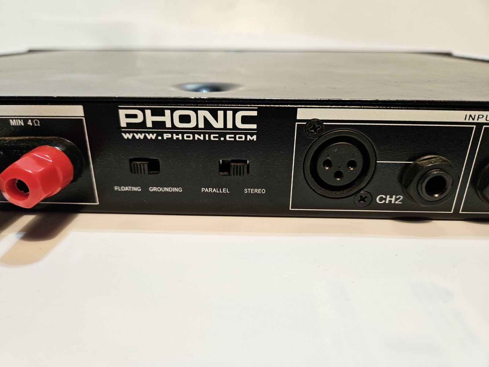 PHONIC MAX 500 Professional Power Amplifier UNTESTED