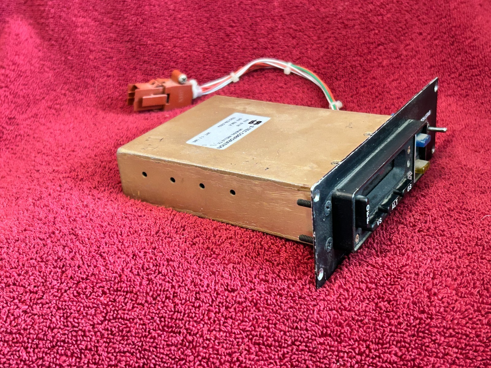 S-TEC PSS PITCH STABILIZATION SYSTEM DISPLAY P/N 0116