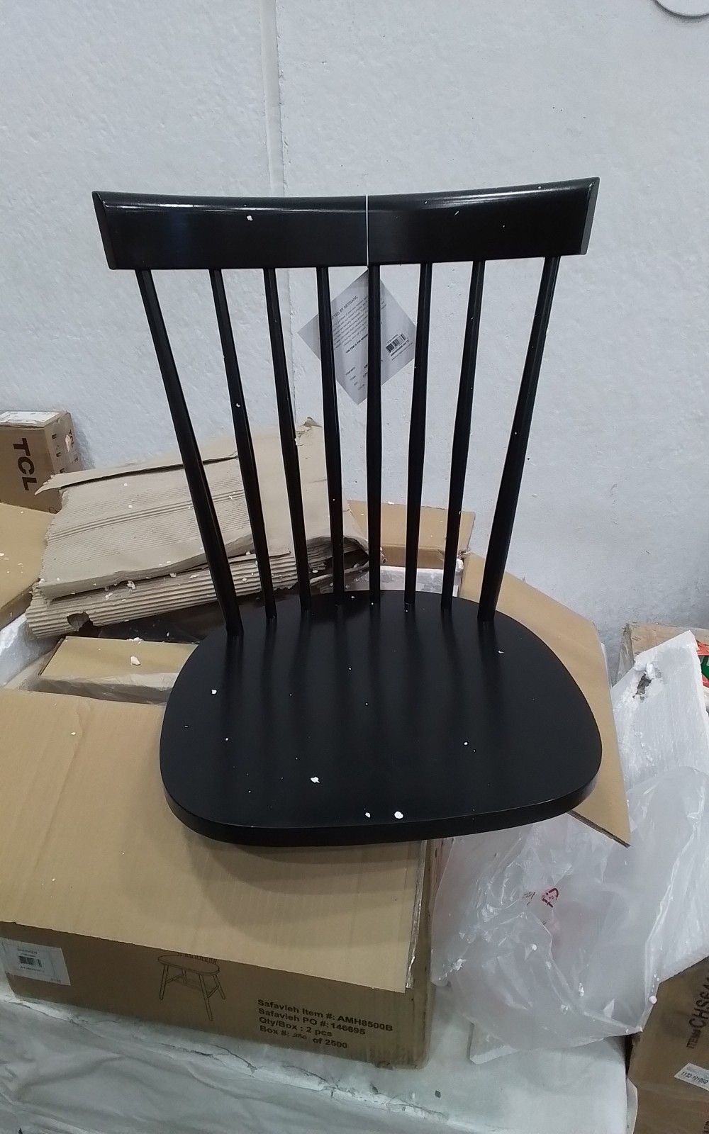 Safavieh PARKER SPINDEL SIDE CHAIR, Reduced Price 2172762306 AMH8500B