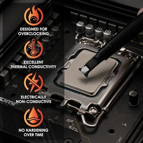 Thermal Grizzly Kryonaut Thermal Paste for CPU GPU Console Overclocking