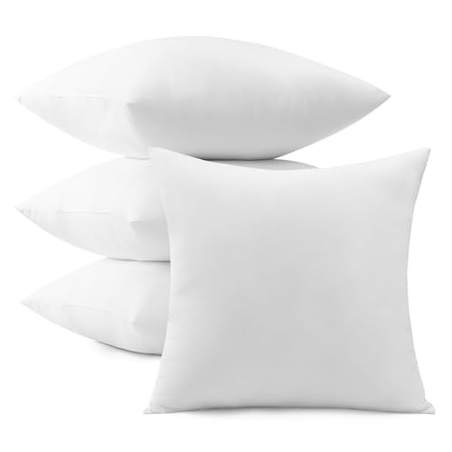 xPillow Inserts Pack Down Alternative Square Form Sham Stuffer, 22x22 Inch 2