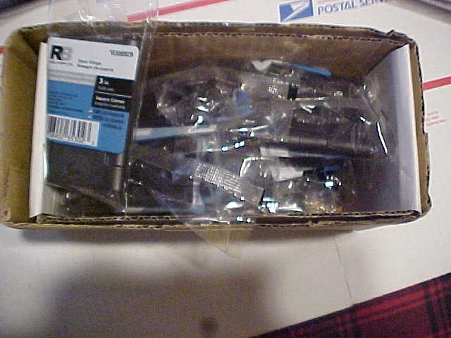 15-Pack 3 inch Black Door Hinges, Small Hinge Hardware for Doors, Cabinets, ETC