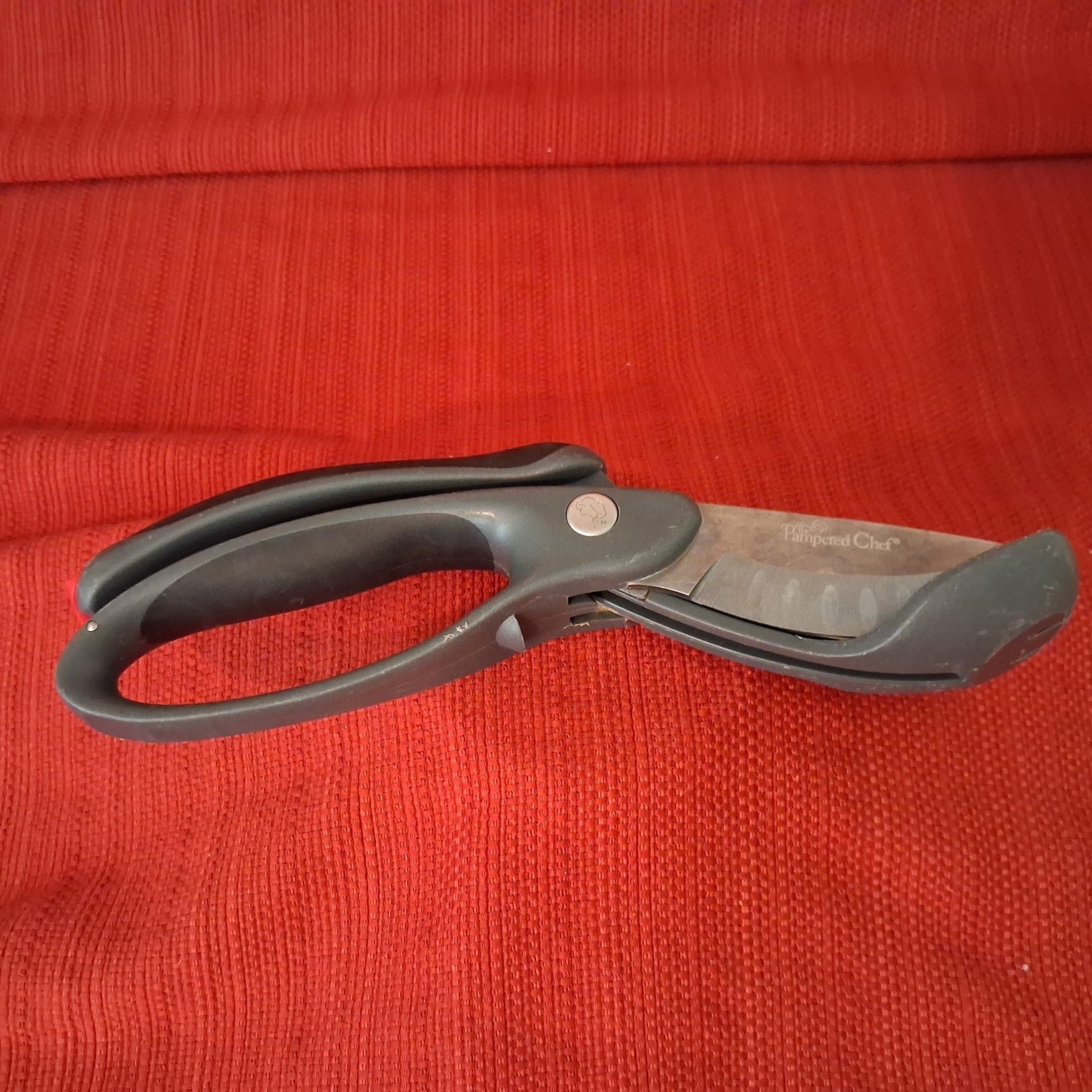 Pampered Chef Double Blade Salad Herb Vegetable Shears Scizzors