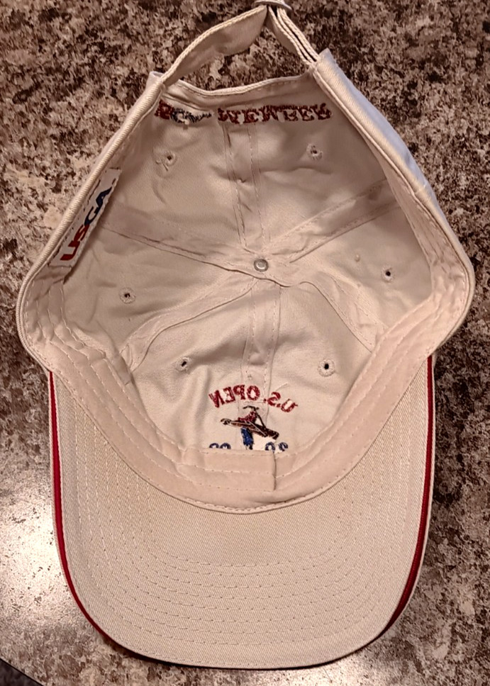 US Open 2009 Bethpage Black Hat/Cap. USGA Member. Beige.