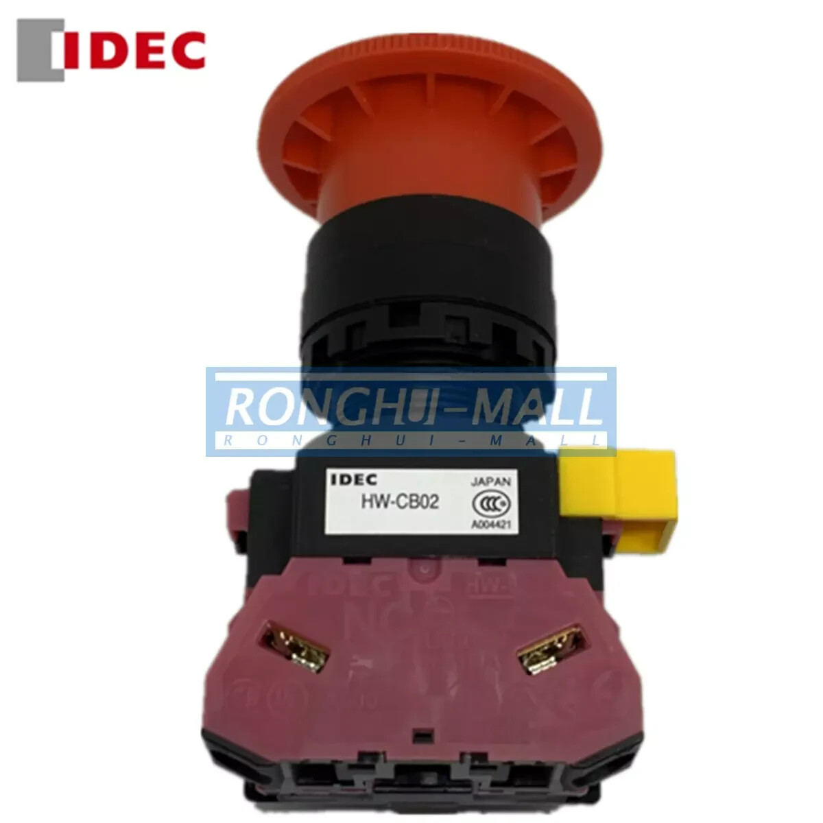 1PCS New for IDEC HW-CB02 Emergency stop button switch