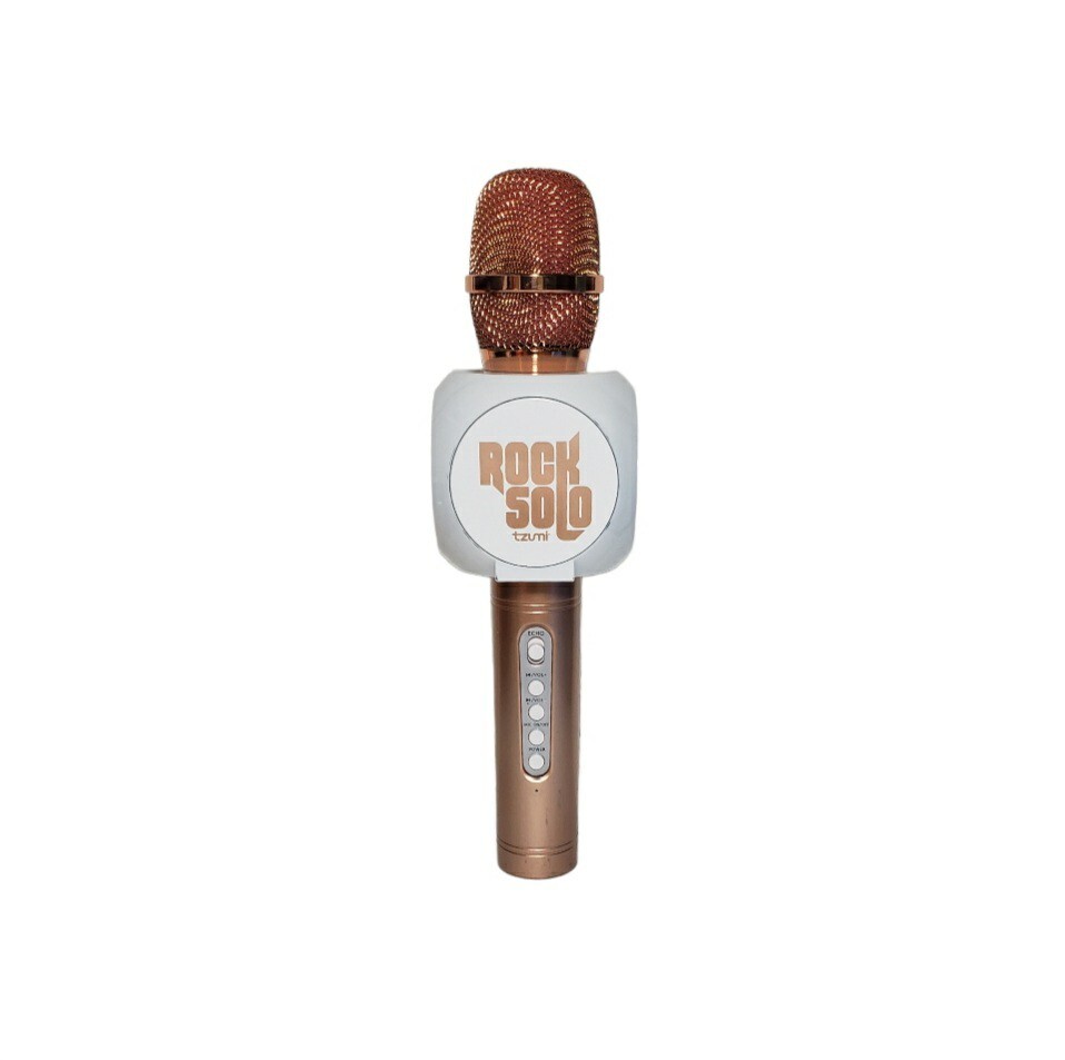 Rock Solo Bluetooth Karaoke Microphone Tzumi iOS Ready Tested Works
