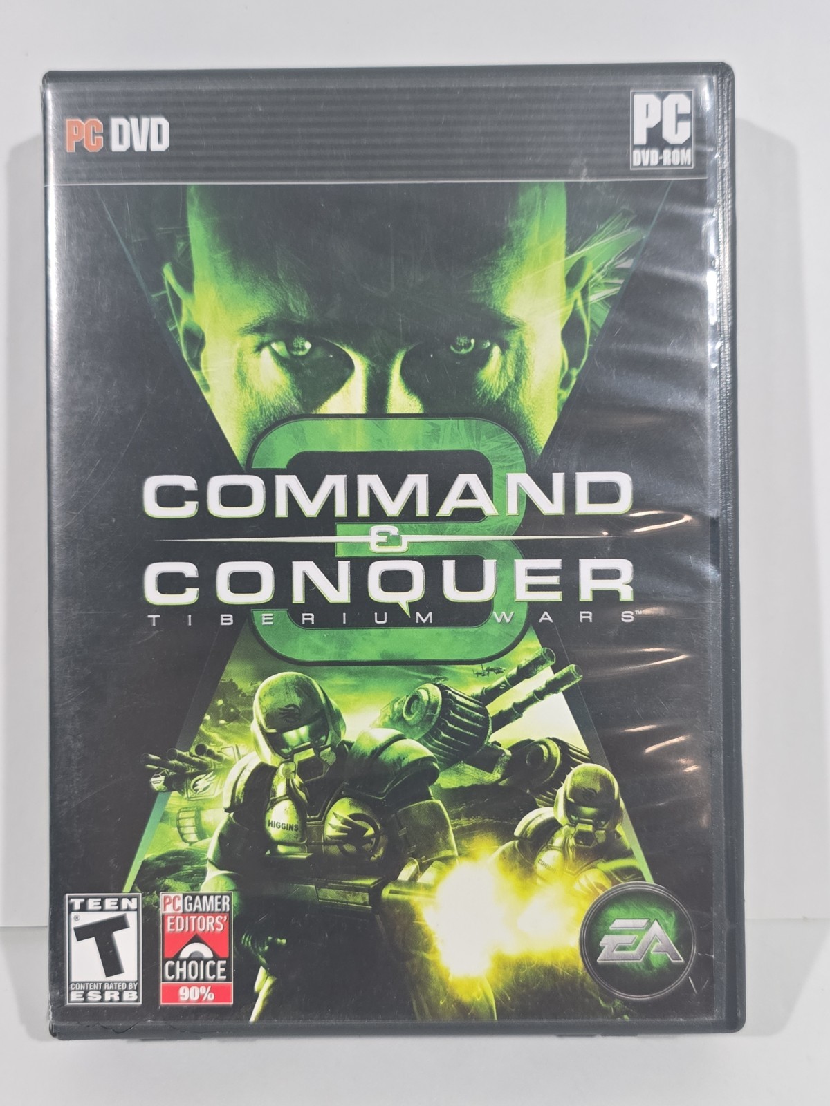 Command & Conquer 3 Case + Manual Instruction Booklet + Tech Tree Poster NO GAME