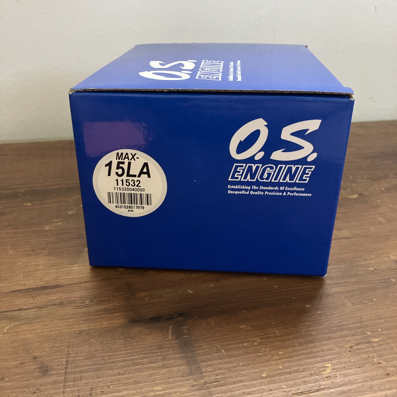 OS Engine Max 15LA 11532 Muffler, Box, Instructions, Decals *No Engine*