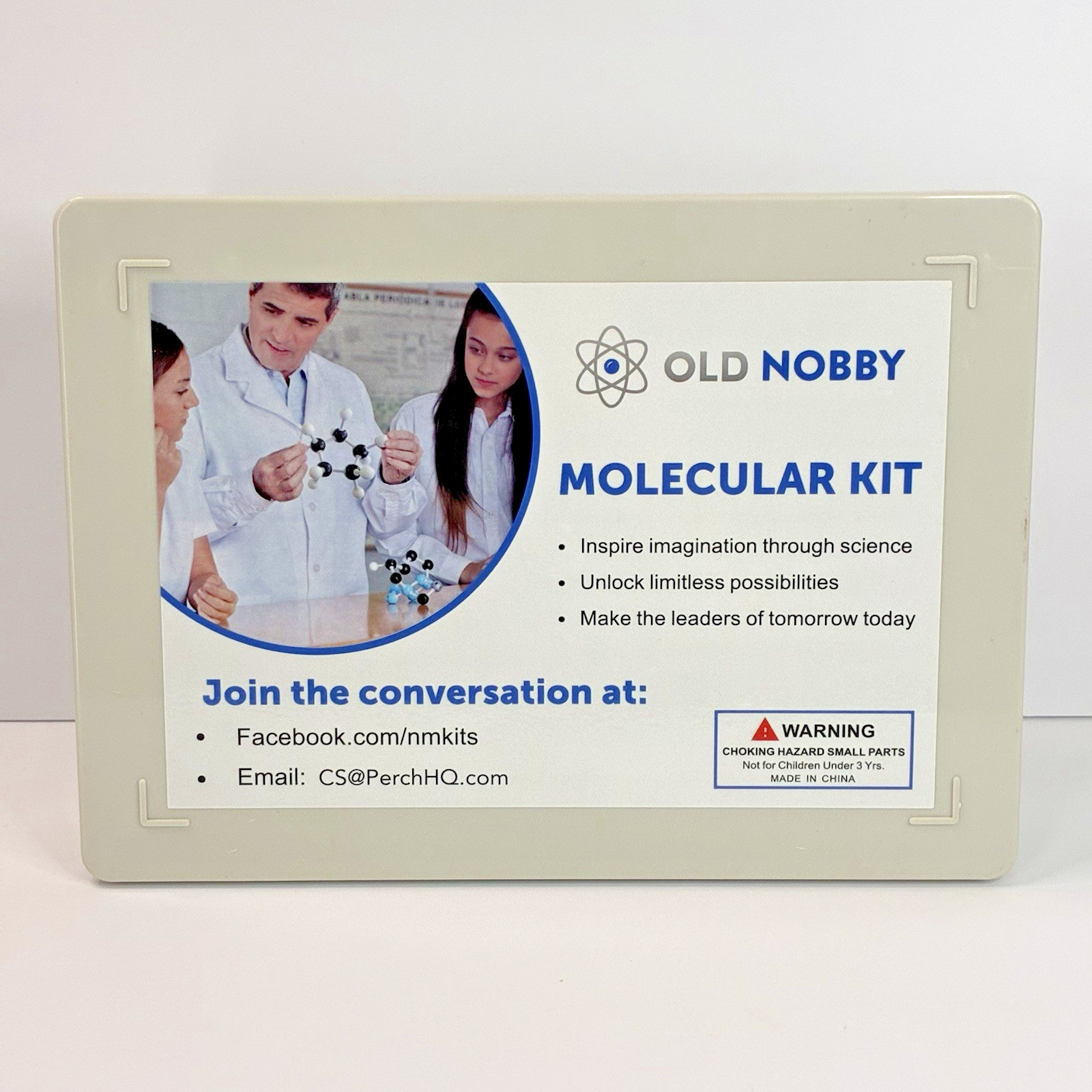 OLD NOBBY Organic Chemistry Molecular Model Kit (239 Pieces) with Learning Guide