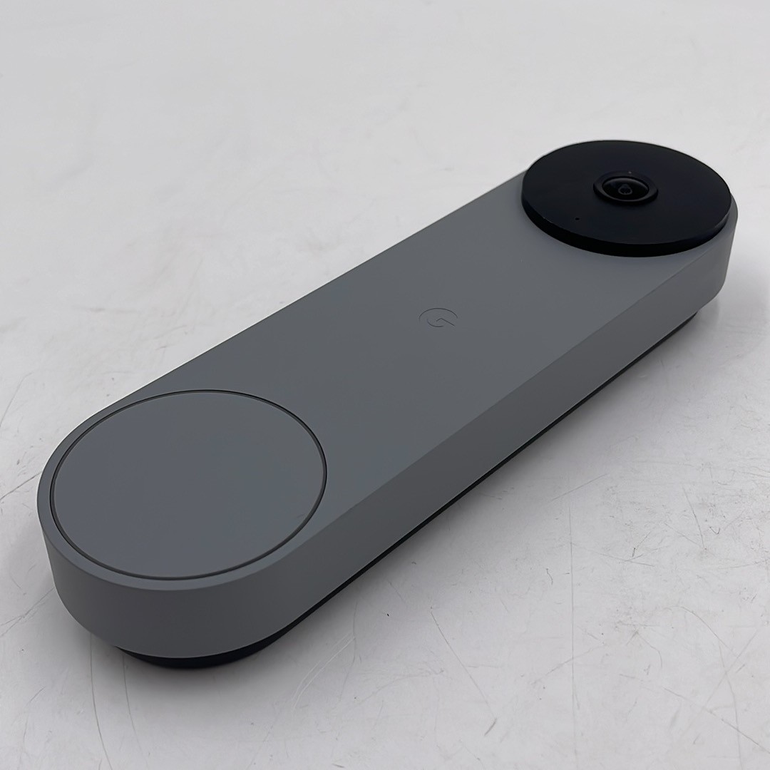Google Nest Doorbell (Battery) Wireless Doorbell Video Camera, Ash