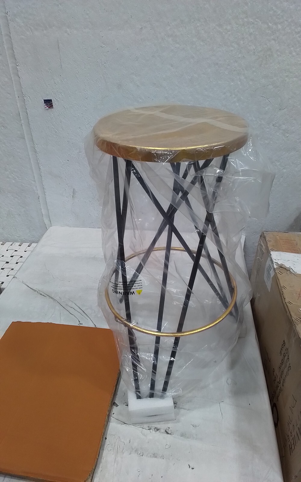 Safavieh LORNA GOLD LEAF BARSTOOL, Reduced Price 2172752201 FOX3254D