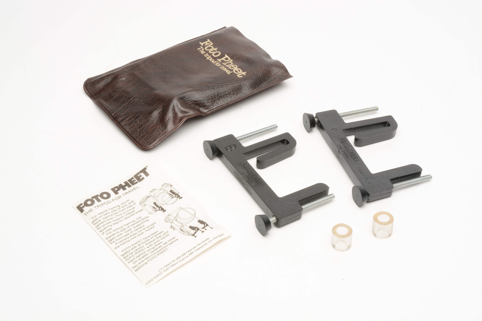 Foto Pheet tripod for travel in pouch, smallest "tripod" for your SLR