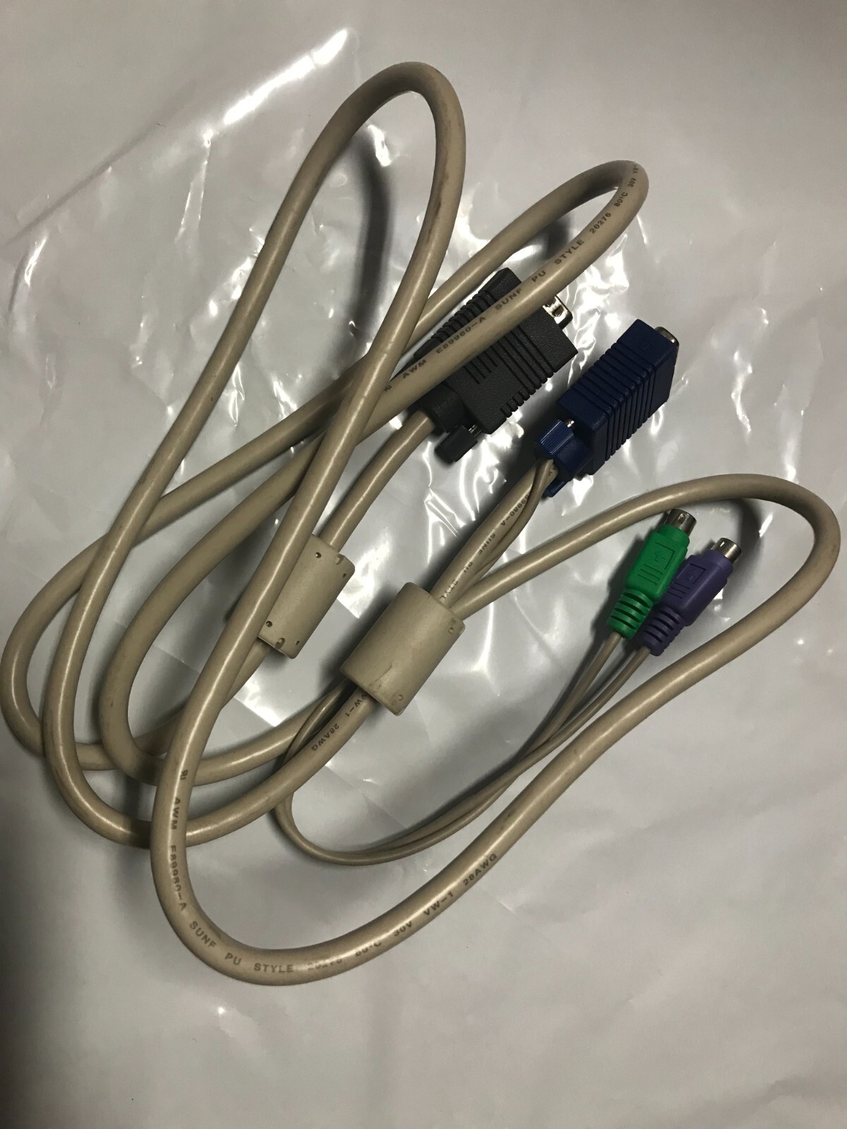 6 feet All-in-One KVM Cable CD6 CD-6 PS/2 type