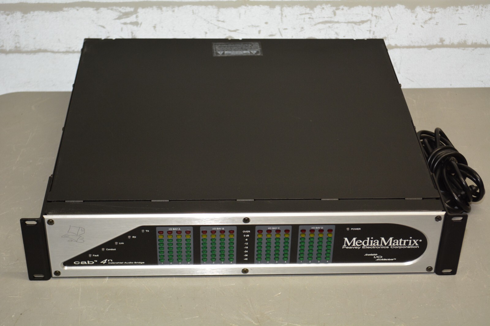 ^ Peavey MediaMatrix Cobranet audioBridge CAB 4N #X1662