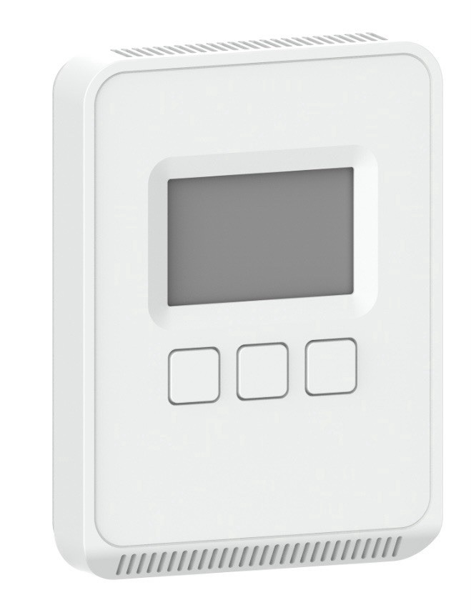 Veris Industries CW2LAXA Wall CO2 / Temperature Sensor Transmitter with LCD