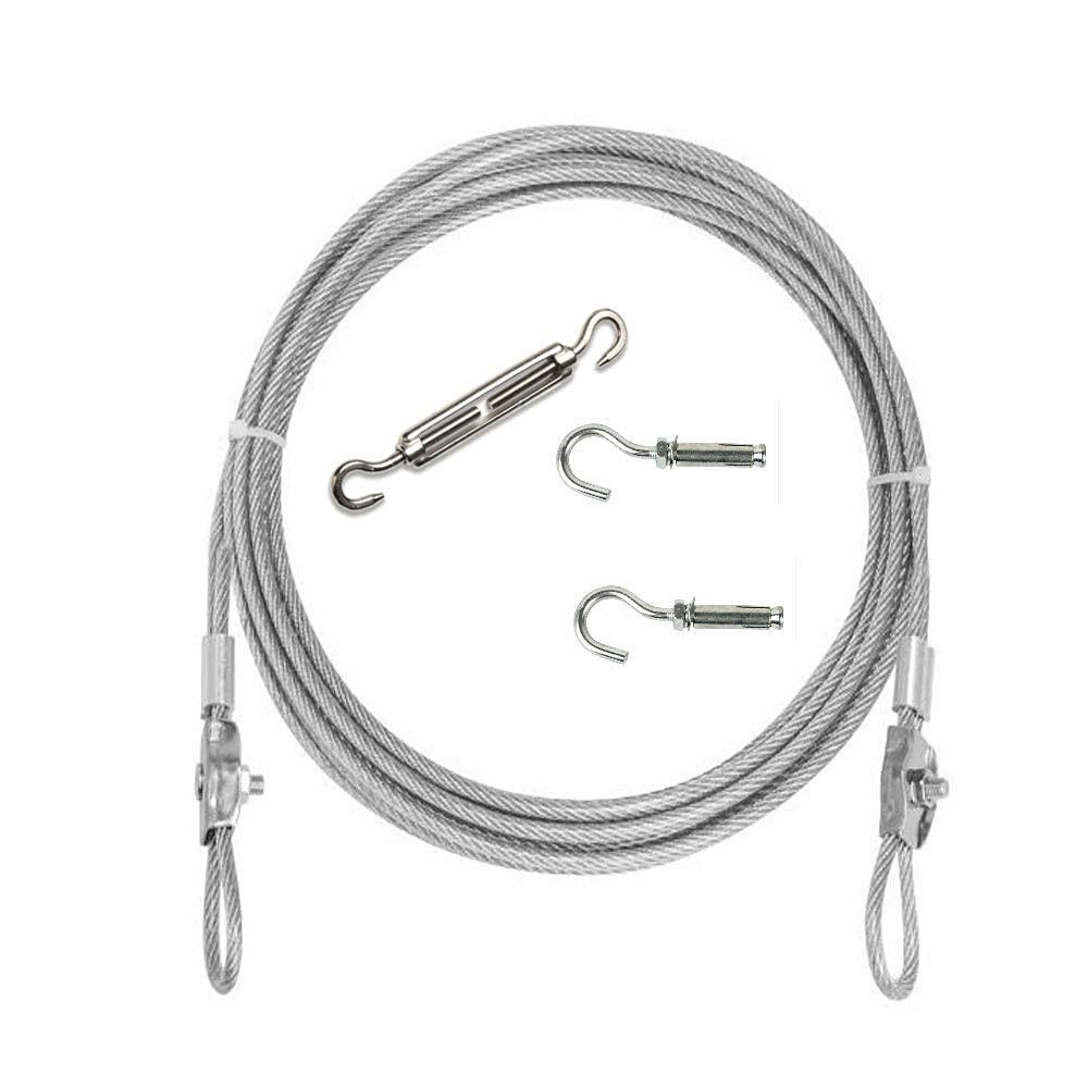 Clothesline, Stainless Steel Clothesline Wire Outdoor Cable Wire Rope Laundry...