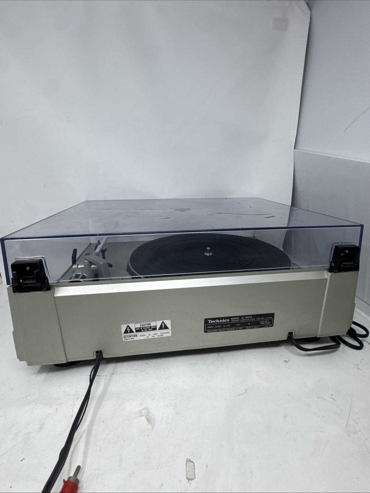 Technics SL-B500 Automatic Turntable -Working- New Stylus