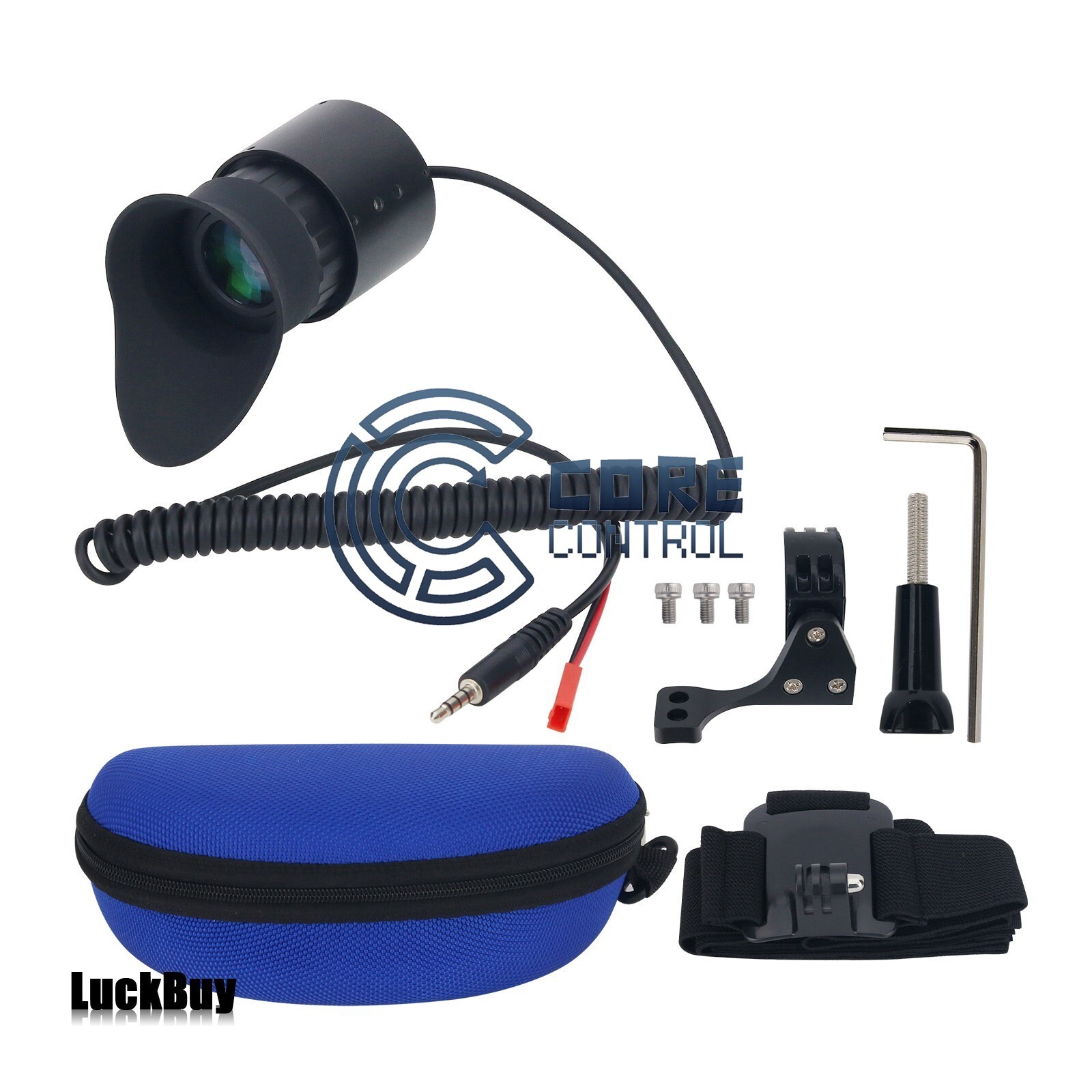 V770 PRO-A Portable Head Mounted Display 0.39'' OLED for Safety Monitoring FPV