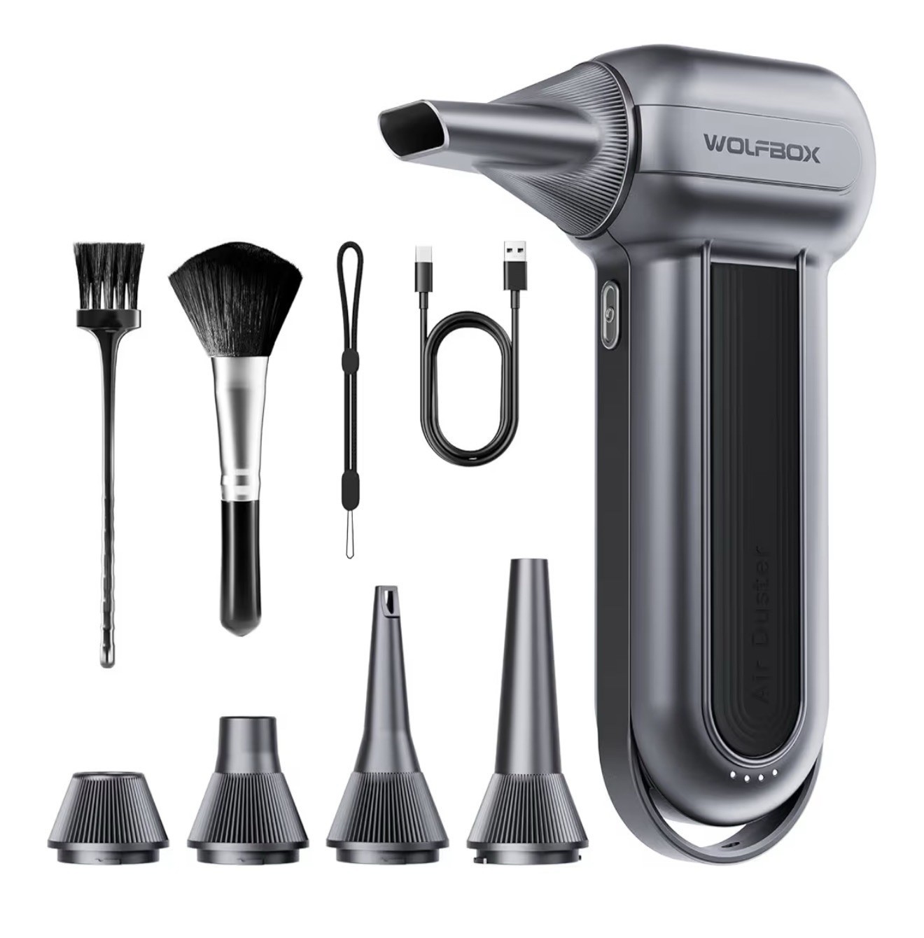 WOLFBOX MegaFlow100 Handheld USB Fan Turbofan MF100 Air Duster Cleaner 150000RPM