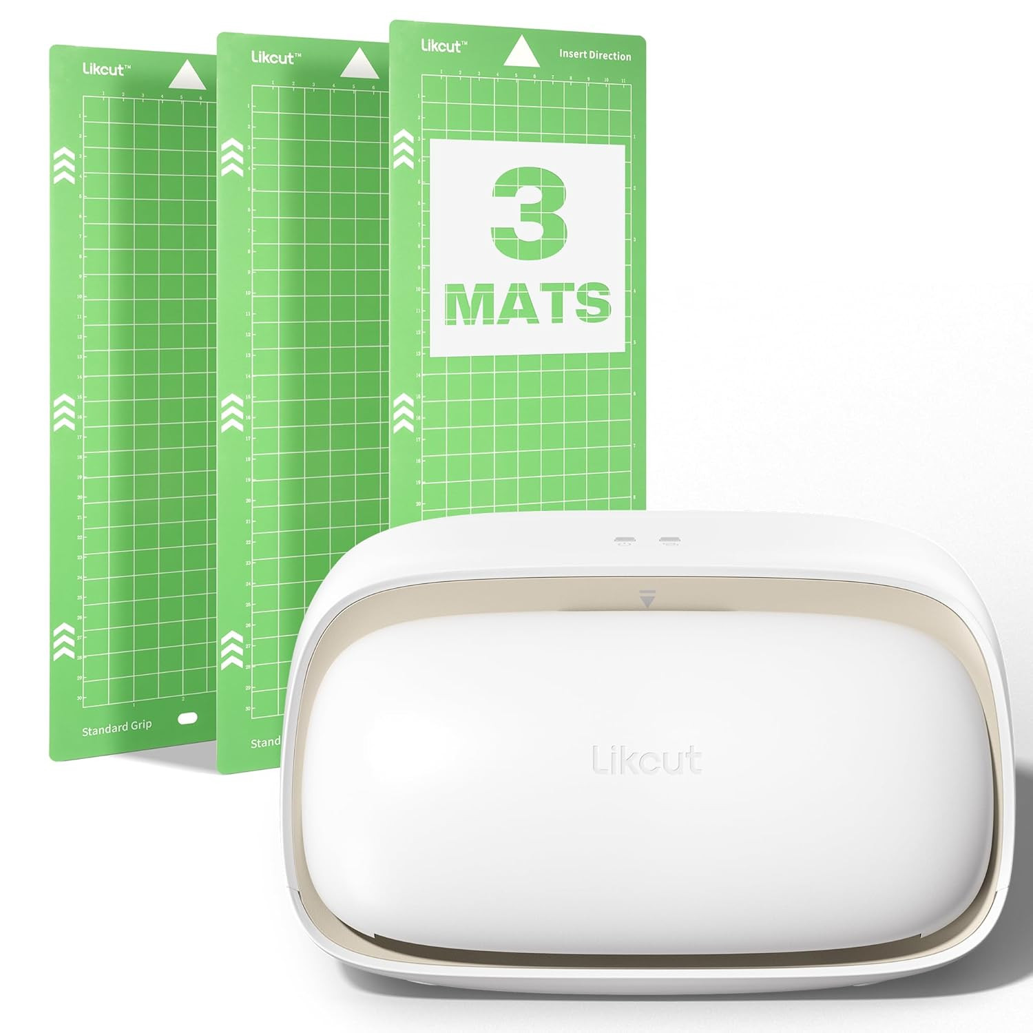 Smart Compact Vinyl Cutter S501 for DIY Stickers & Decor, Beige