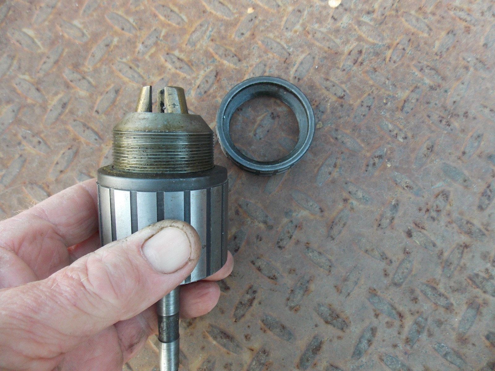 JACOBS 100 keyless CHUCK 1/4" - 3/4" No 1 MORRIS TAPER for drill lathe etc