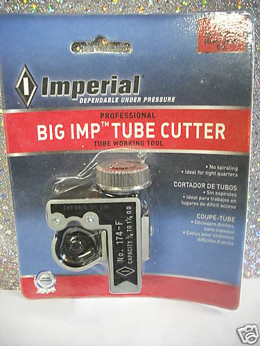 Imperial Professional Tube Cutter Includes Spare Cutting Wheel "BIG IMP" 174-F