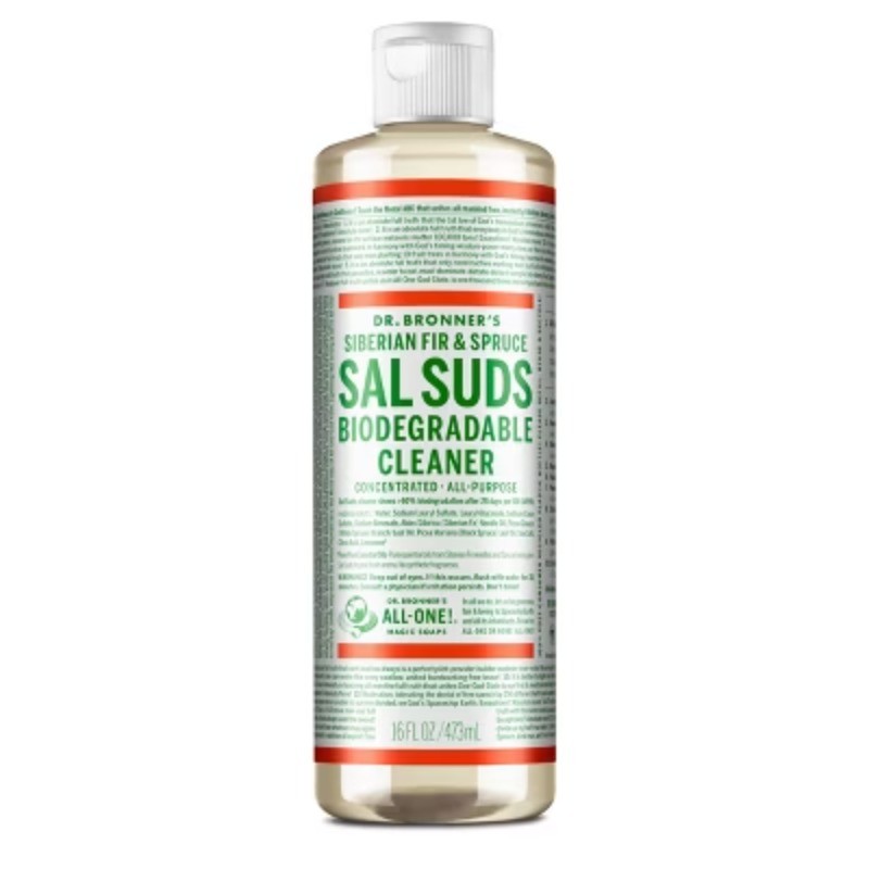 Dr. Bronner Siberian Fir & Spruce Sal Suds Biodegradable Cleaner - 16 fl oz
