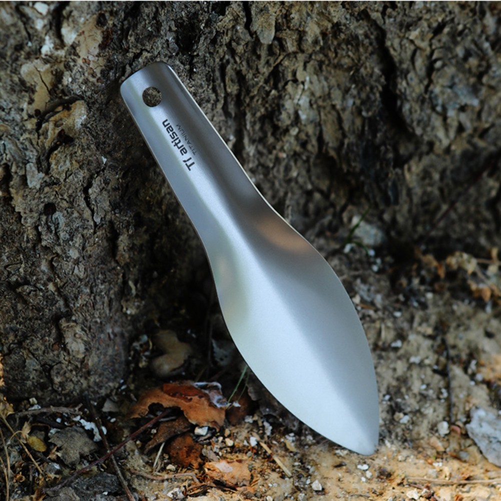 Titanium Shovel Lightweight Titanium With Storage Sack
