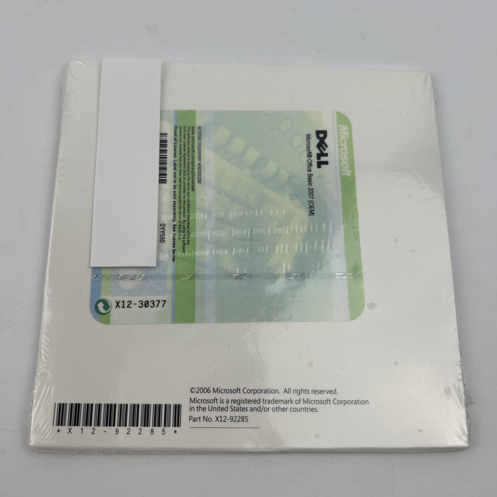 Microsoft Office Professional 2007 - Upgrade Genuine W/ Activation Code - Sealed