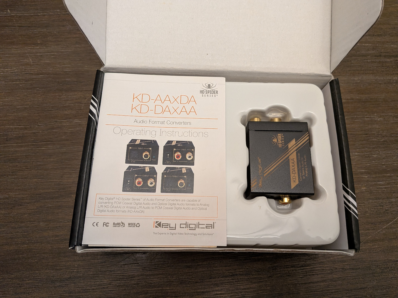 Key Digital KD-DAXAA Brand New