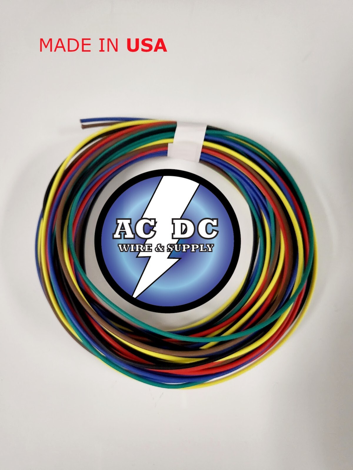 20 AWG TXL HIGH TEMP AUTOMOTIVE POWER WIRE 6 SOLID COLORS 25 FT EA 150 FT brgybb