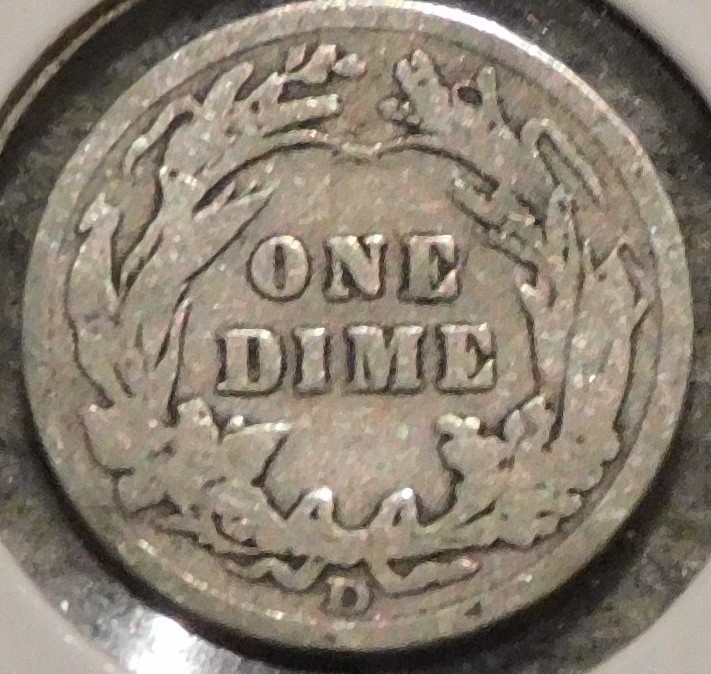 Silver Dime - Barber - 1906-D - Set Break