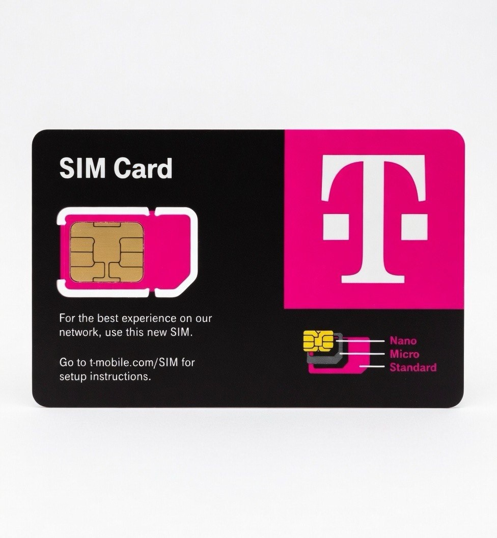T-Mobile 3-in-1 SIM Card Kit (Nano Micro Standard) LTE/5G New