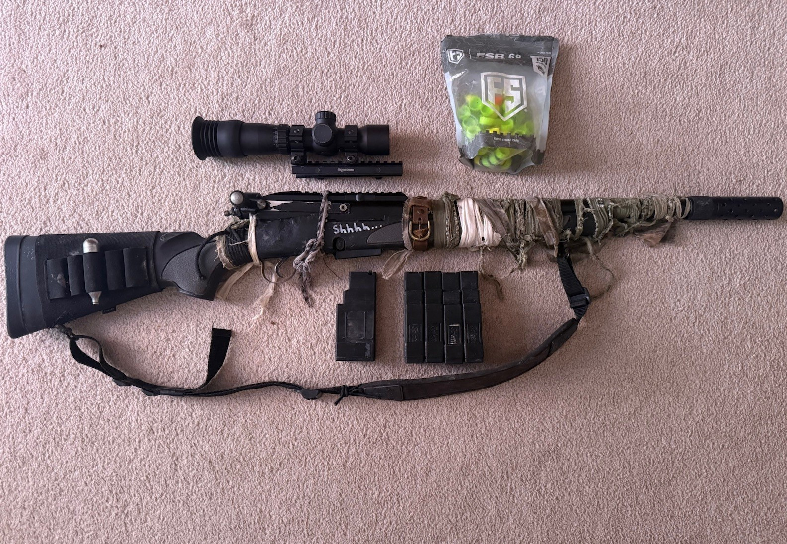 Spyder Hammer 7 Custom Sniper Build - “Raptor”