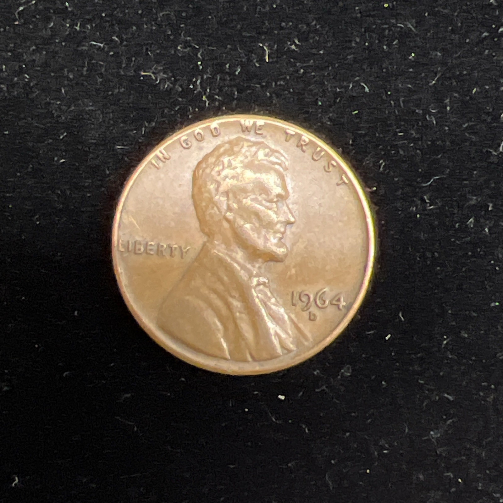 1964 D Lincoln Penny ONE CENT us.