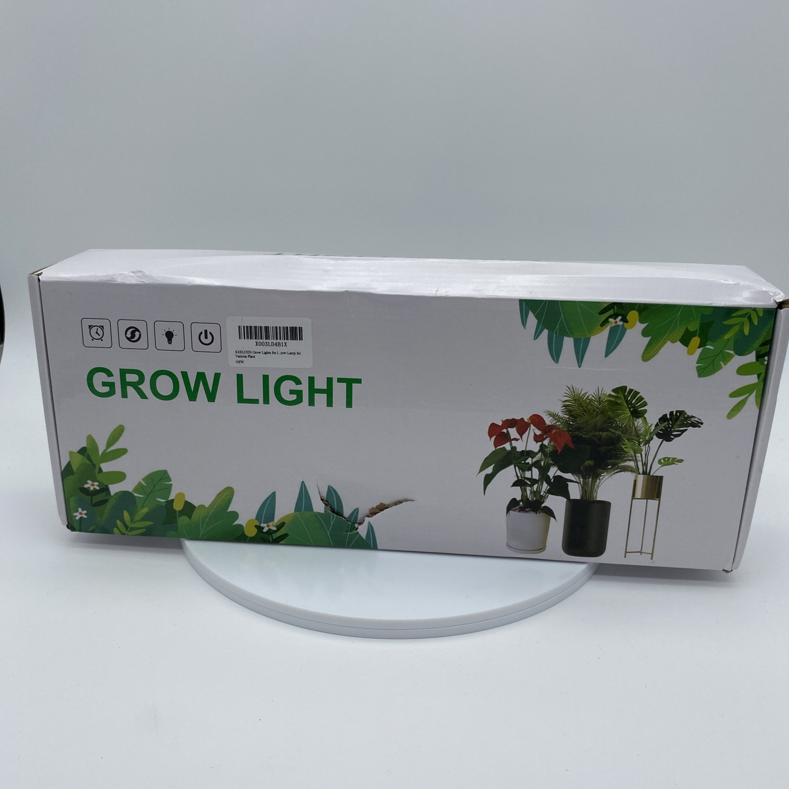 Grow Lights for Indoor Plants,5 Heads Red Blue White Full Spectrum