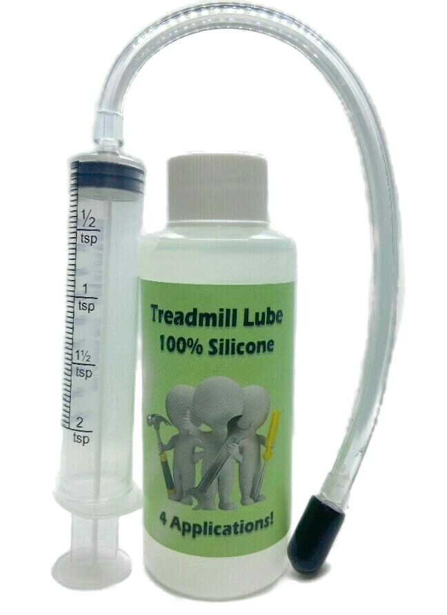 Treadmill Lube w/ Applicator Syringe - 2oz - Lubricant - Lubing Belt Deck USA