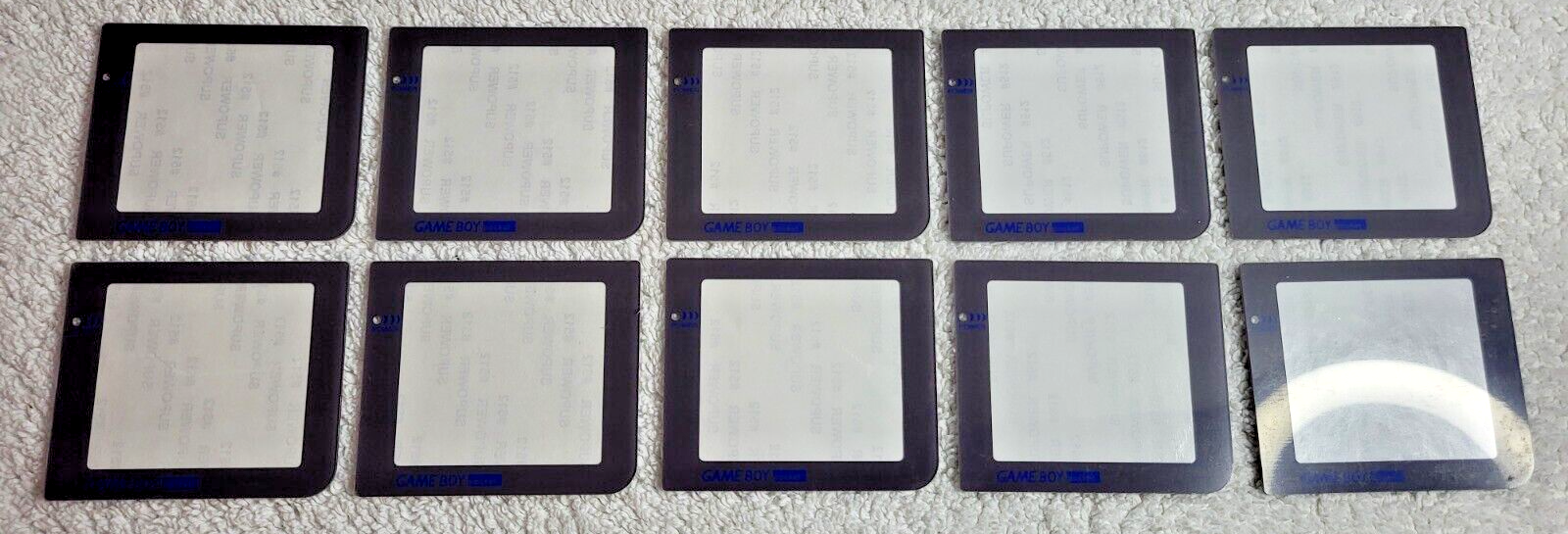 10X Replacement Lot Screens Lens for Nintendo GameBoy Pocket System Console
