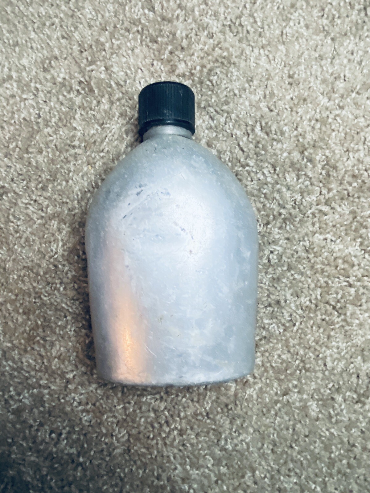 Vintage US Military Army Metal Aluminum Canteen Made in Japan