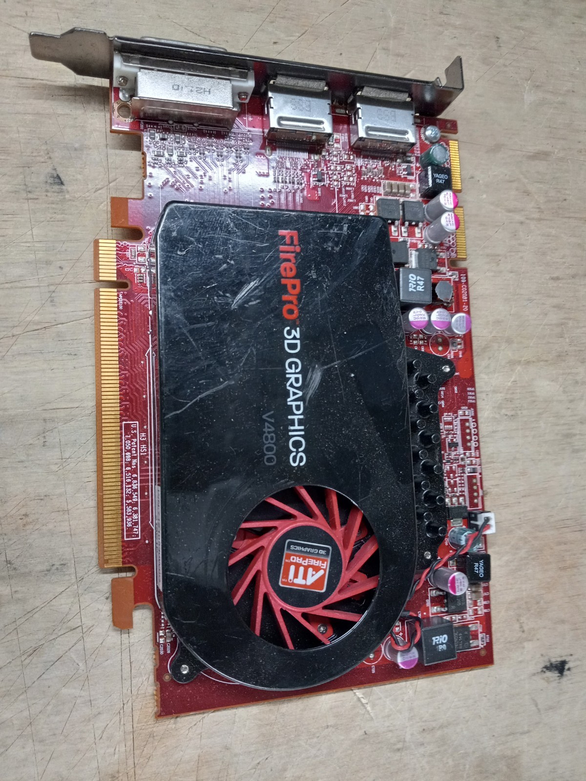 FirePro ATI 3D Graphics Video Graphics Card V4800 | 0X31G