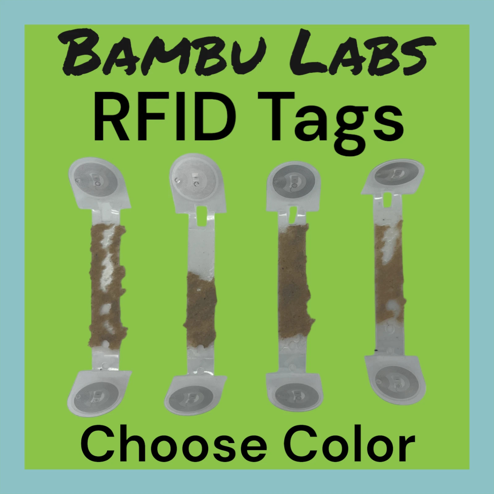 Bambu Lab RFID Tags | Free Shipping on $10+ | PLA and PETG | For AMS or AMS Lite