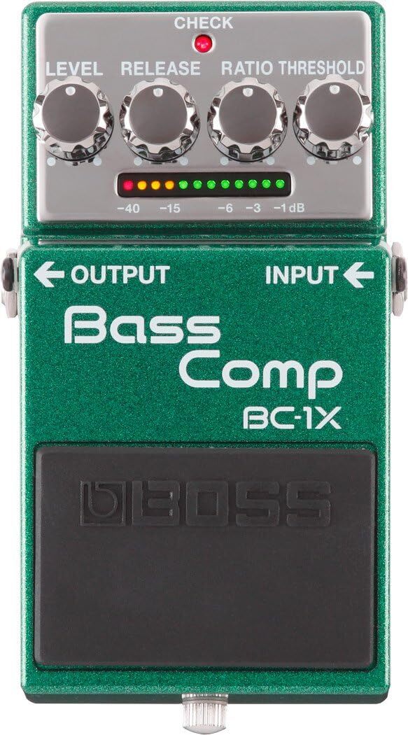 Boss BC-1X Bass Comp Bass Compressor Guitar Effects Pedal Brand New in Box