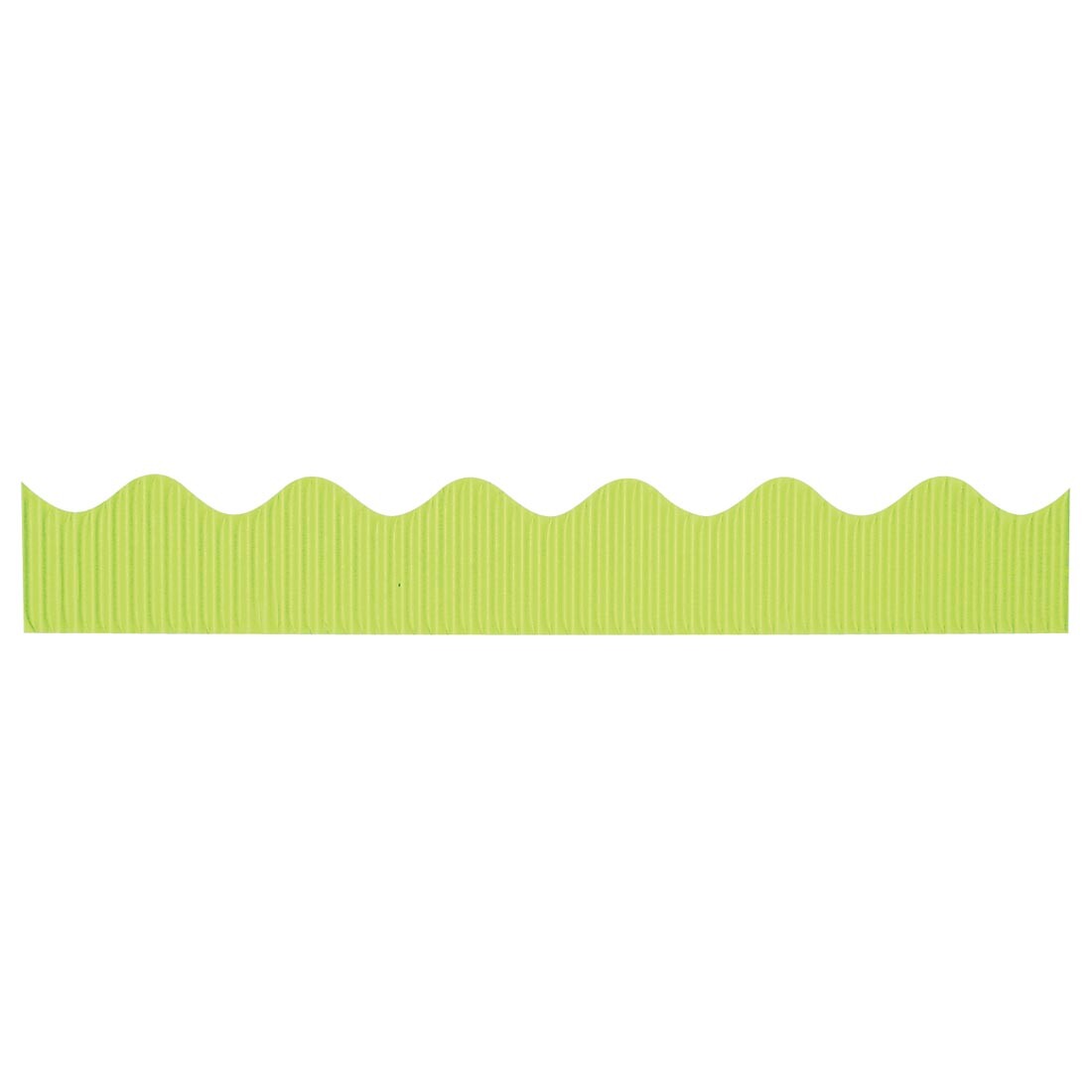 Solid Color Bordette Decorative Borders Lime