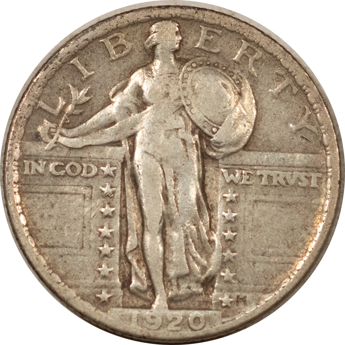 1920 STANDING LIBERTY QUARTER - HIGH GRADE EXAMPLE!