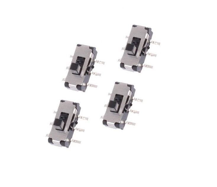 10pcs MSS22D18 MINI SMD Slide Switch 2P2T 6-Pin NEW